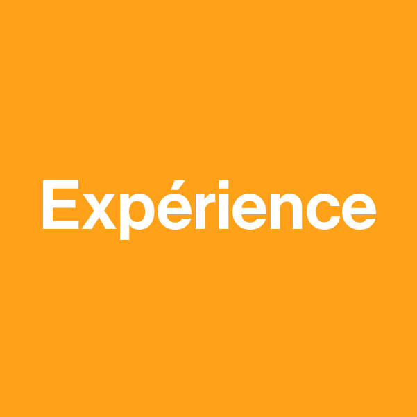Bloc Expérience
